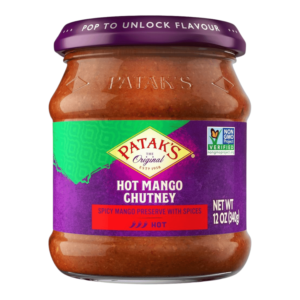 Patak's Hot Mango Chutney 340 g buy online USA - 1